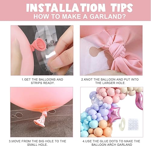 Miniatura 56 de Paready Kit de arco de guirnalda de globos azules y negros, 122 piezas de arco de globos metálicos azules y plateados para cumpleaños, baby shower