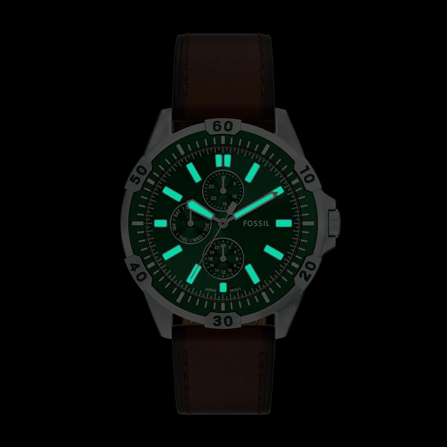 Fossil Men's Garrett Multifunction Two-Tone Stainless Steel Watch