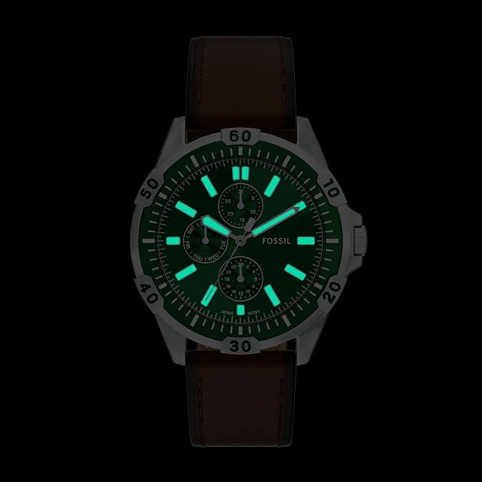 Fossil Garrett Multifunction Stainless Steel Watch for Men