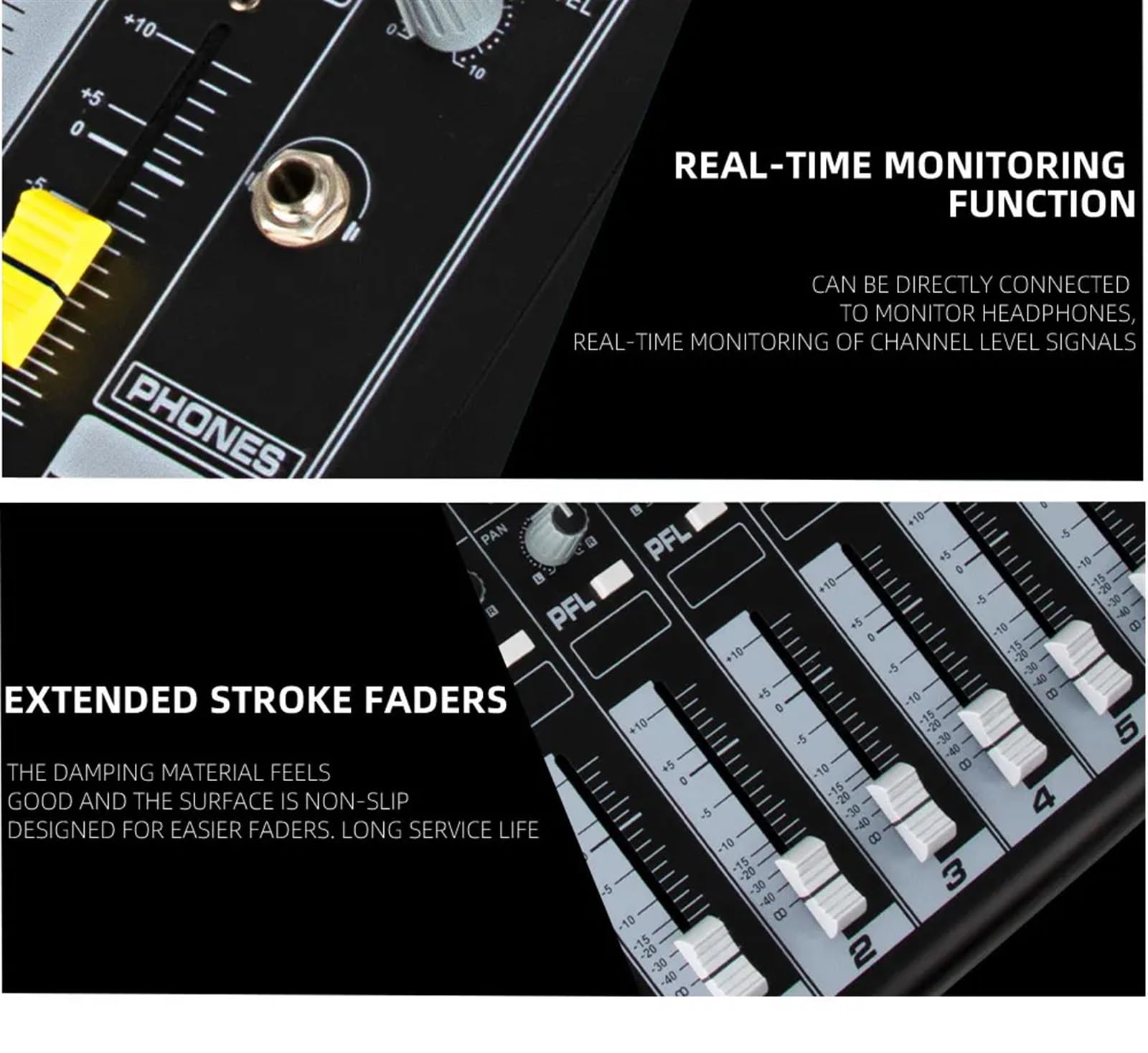 Mixer Professionale A 6 Canali Con Amplificatore Di Potenza Ad Alta Prestazioni Da Palco All-in-one Effetto DSP 700 W Watt per DJ professionisti