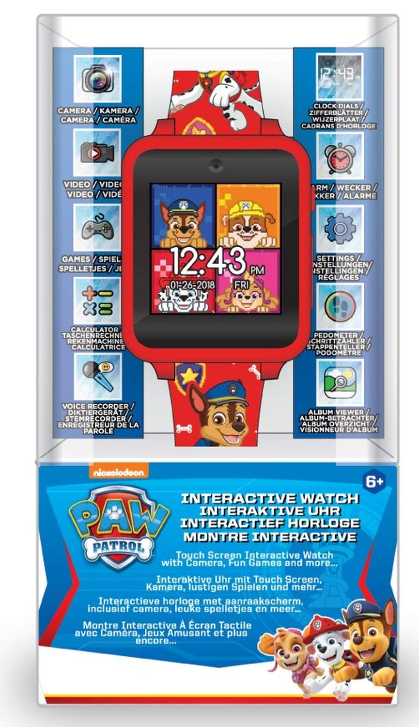 Buy Accutime Paw Patrol Smart Watch with Camera for Kids and Toddlers