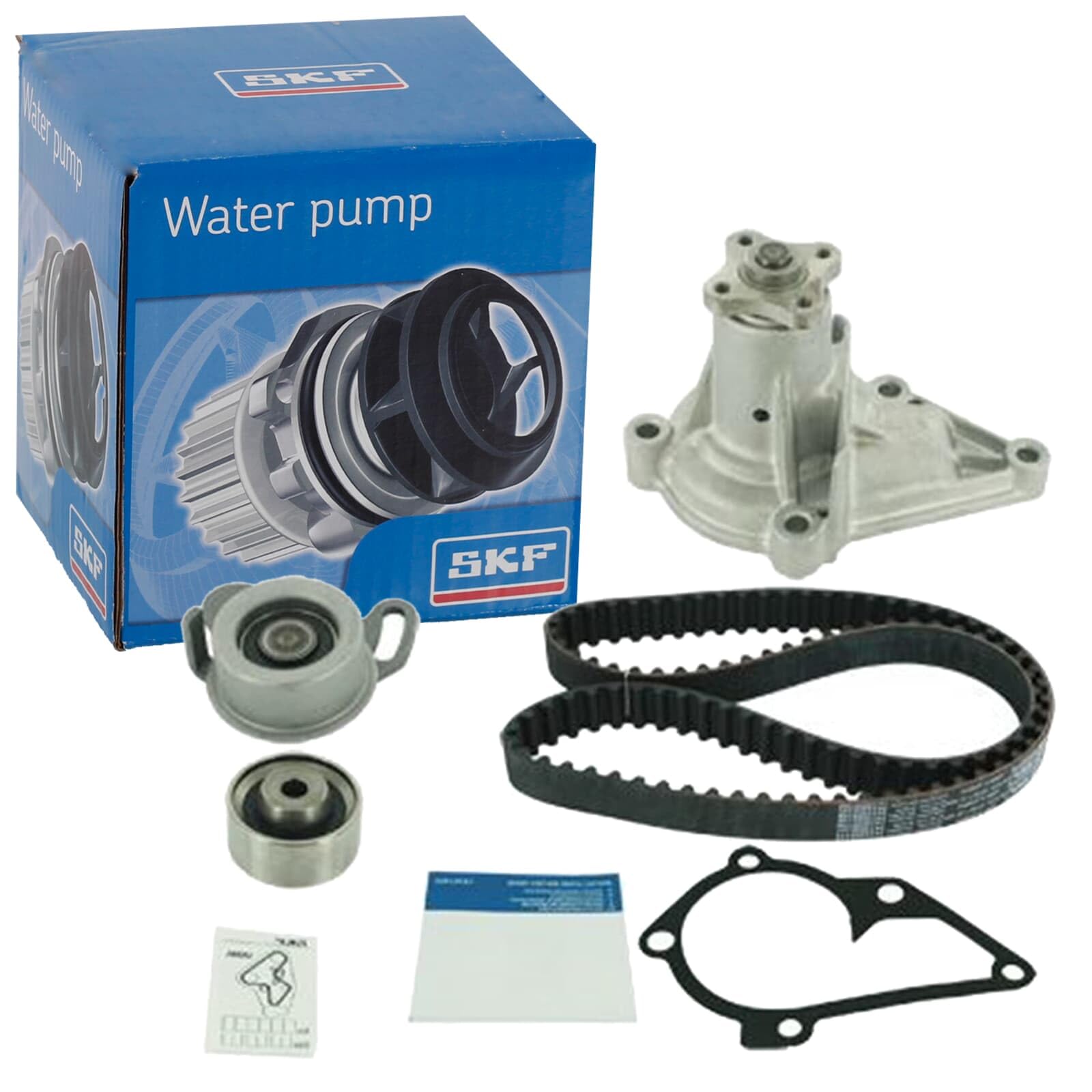 Cooling Water Pump & Timing Belt Kit SKF VKMC 95632 Fits Hyundai Kia Accent