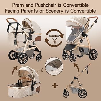 Gcarebb 3 In 1 Prams Travel System Review: Best Pushchair For Comfort | Travel Systems Reviews
