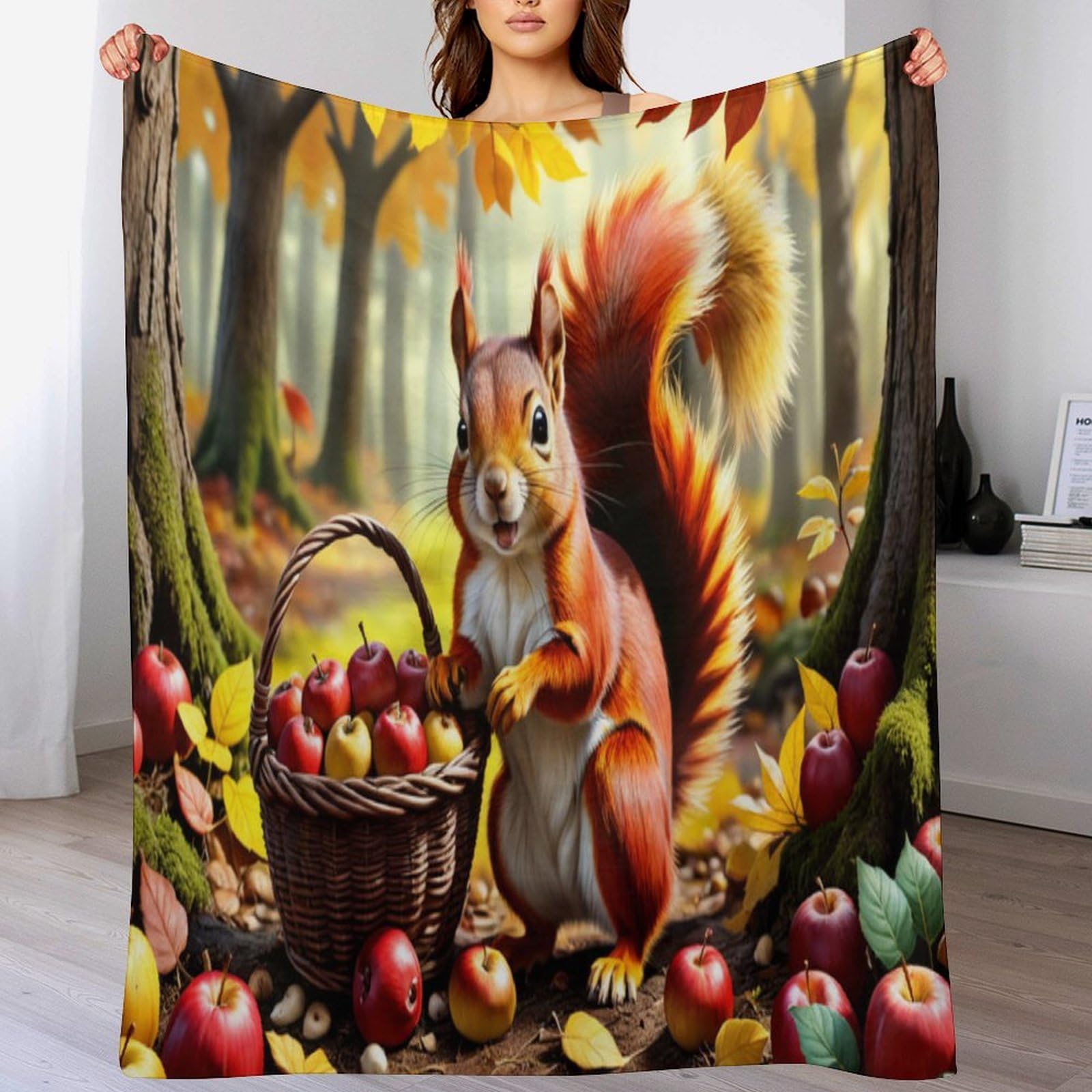 Manta de forro polar suave que no pesa manta de franela 3D para noches de invierno frias