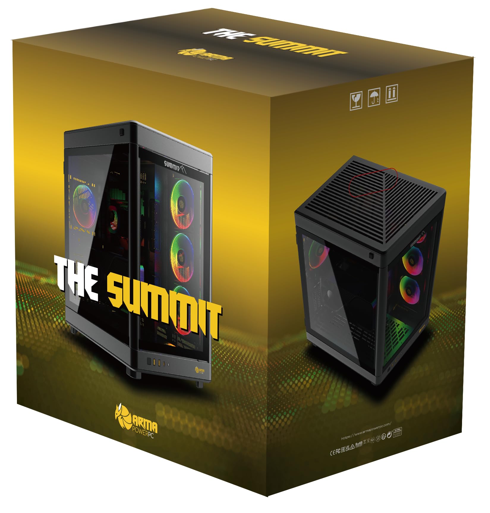 The Summit R1 Premium Gaming Desktop PC - AMD Ryzen 9 7950X3D - AMD Radeon RX 7900XTX 24GB