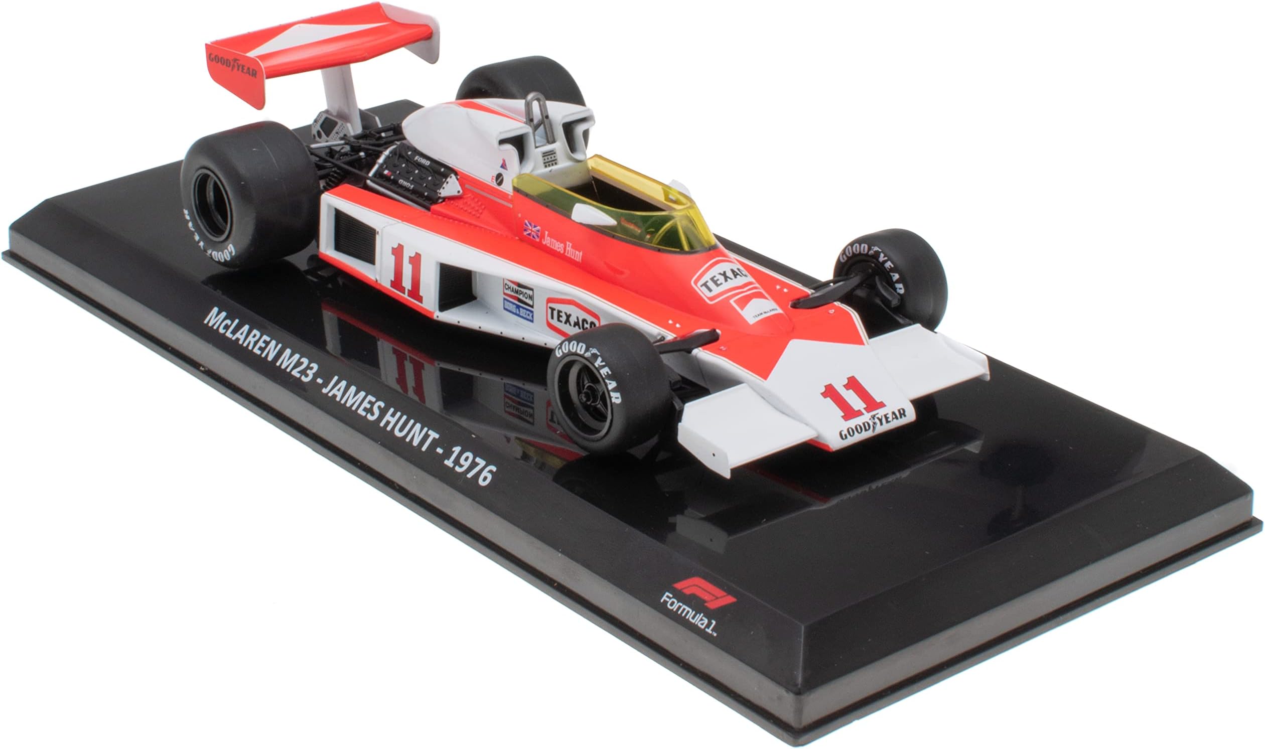- Formula 1 car 1/24 Compatible with McLAREN M23 James Hunt - 1976 - OR008