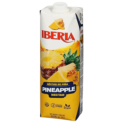 Miniatura 4 de Iberia Néctar de piña, 33.8 onzas líquidas, (paquete de 3)