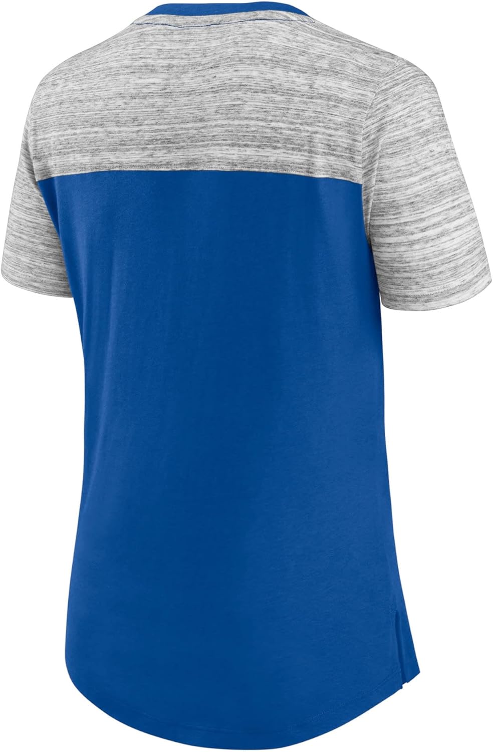 Women's Royal/Heathered Gray Buffalo Bills Close Quarters V-Neck T-Shirt - Image 3