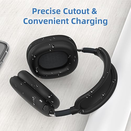 Miniatura 7 de Funda de silicona para AirPods Max, funda para almohadillas para los oídos, cubierta para auriculares AirPods Max, accesorios protector de silicona