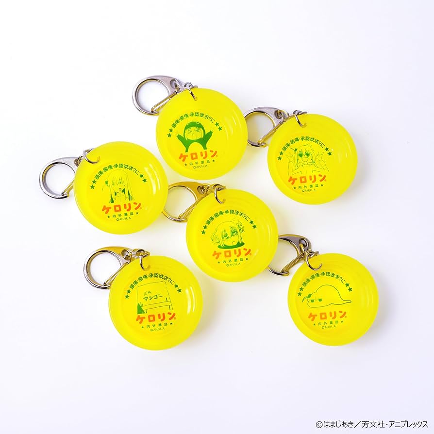 ぼっち・ざ・ろっく！ ケロリン桶キーホルダー 全6種 セット Amazon.co.jp: [AOZORAGEAR] ぼっち・ざ・ろっく