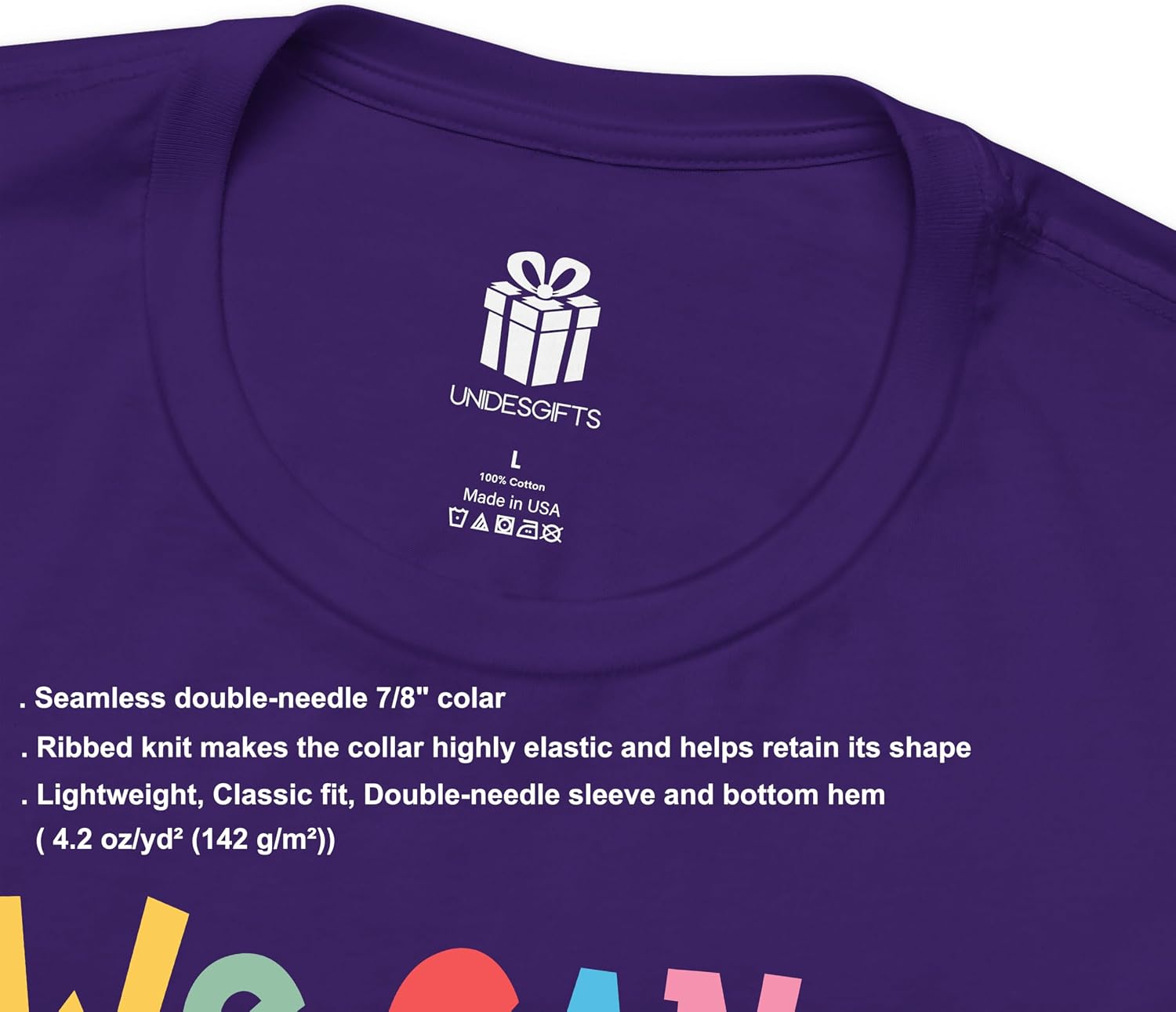 We Can Do Hard Things Back to School T-Shirt for Men Women Boys Girls Kids Funny Gift for Teachers Students