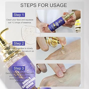 AILKE Double Glutathione Plus Super Whitening Serum Moisturising Dark Spot Correcting Serum Brightening Lightening Skin for Face and Body 120 ml (Pack of 1)