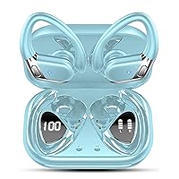 Cuffie Bluetooth 5.4 Sport, 2026 Auricolari Bluetooth con 3D Bass Stereo