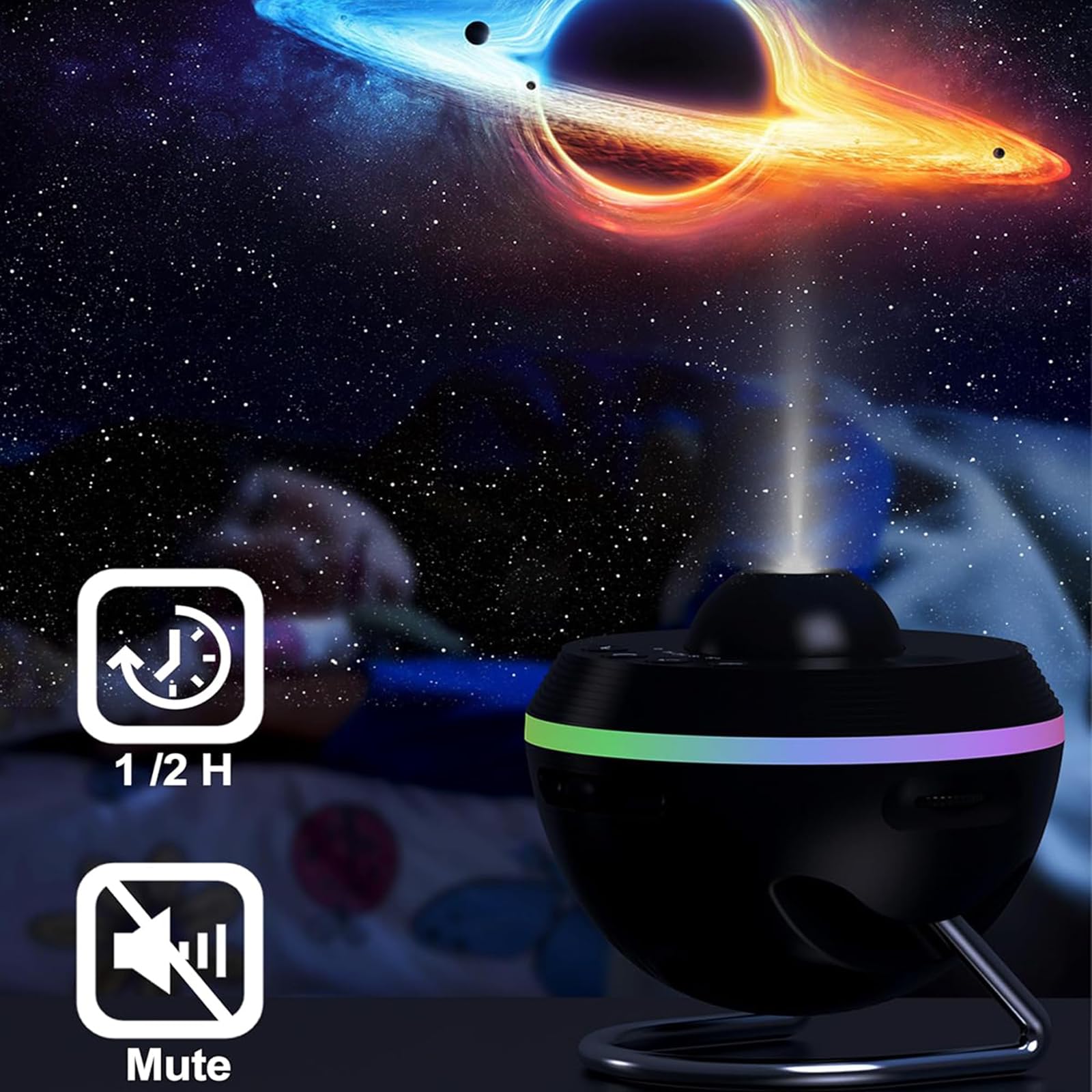 Amazon.co.jp: プラネタリウムスタープロジェクター、星空ナイトライト