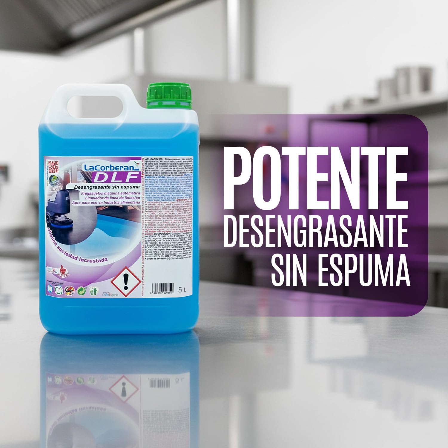 Limpiador Linea De Flotación Piscina 5L - Limpiador Suelo Porcelanico Profesional Y Limpiador Piscinas Sin Espuma Para Bordes Paredes Liner Poliester Y Superficies Pintadas (3)