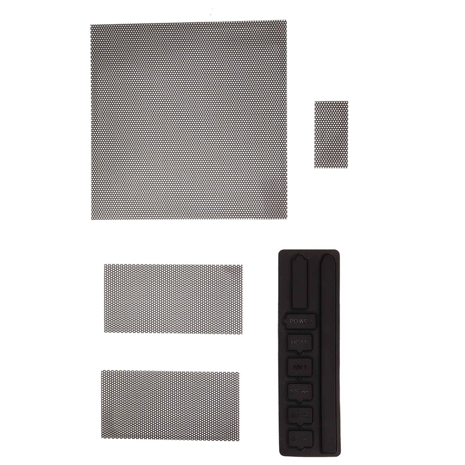 Cubierta Antipolvo para Consolas de Juegos Series X, Reemplazo de Cubierta a Prueba de Polvo de Silicona, con 8 Tapones Antipolvo, 4 Filtros Antipolvo, Cubierta de Filtro a Prueba de Polvo de Ven