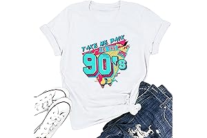 90s Outfits for Women - "Take Me Back to the 90's" Vibrant Shirt