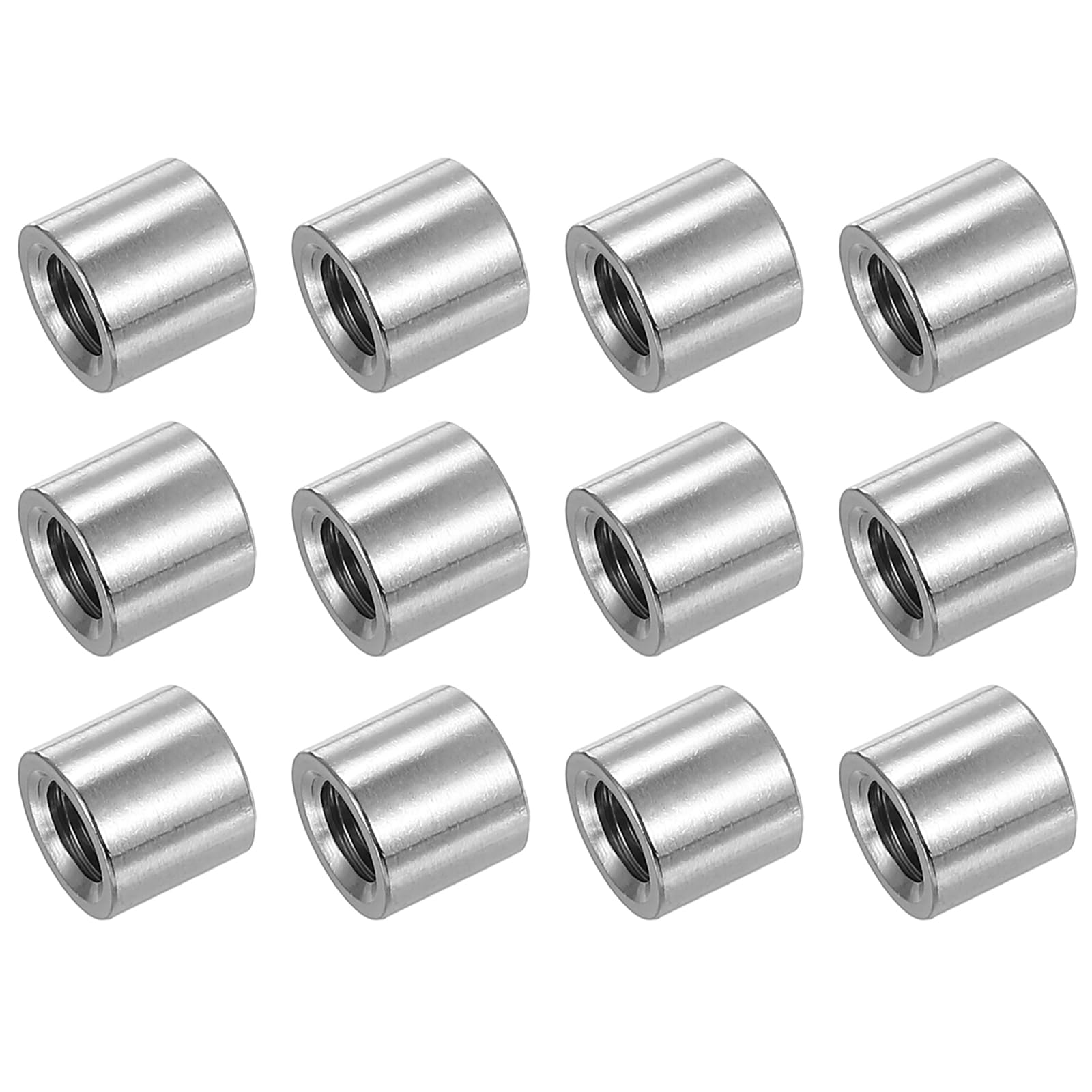 304 Stainless Steel Coupling Nuts - 25 Pcs -15