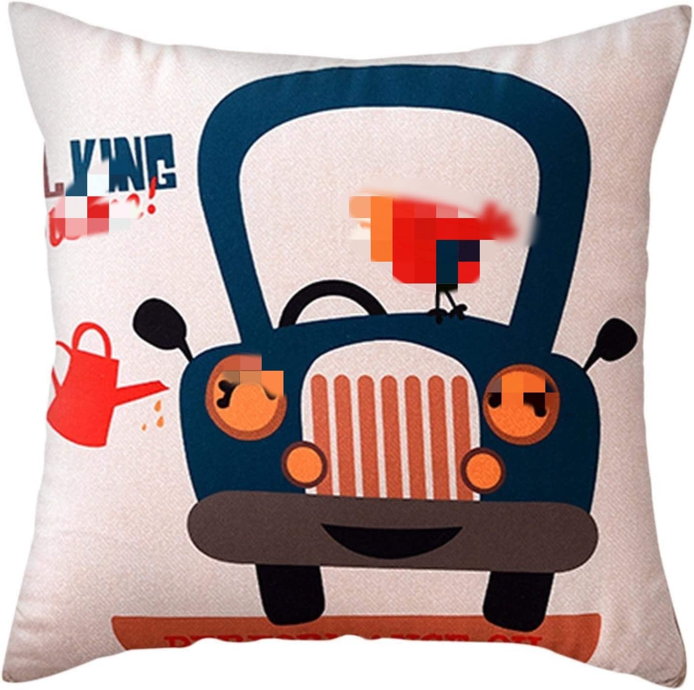 OIFAODAO Blanket pillow, 2 In 1 Cushion Throw Pillows,travel pillow blanket, in,Easy to carry,Cartoon Pictures Foldable