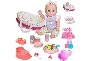 Realistic Baby Bed Set for Year Olds