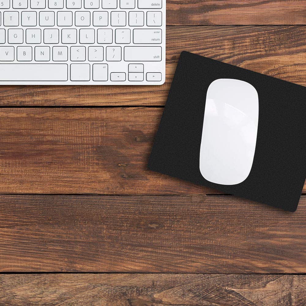 Tappetino Mouse Ergonomico Tappetino Mouse In Alluminio Antiscivolo 22x18 Cm - Elegante, Resistente E Impermeabile, Per Ufficio O Gaming Mouse Verticale