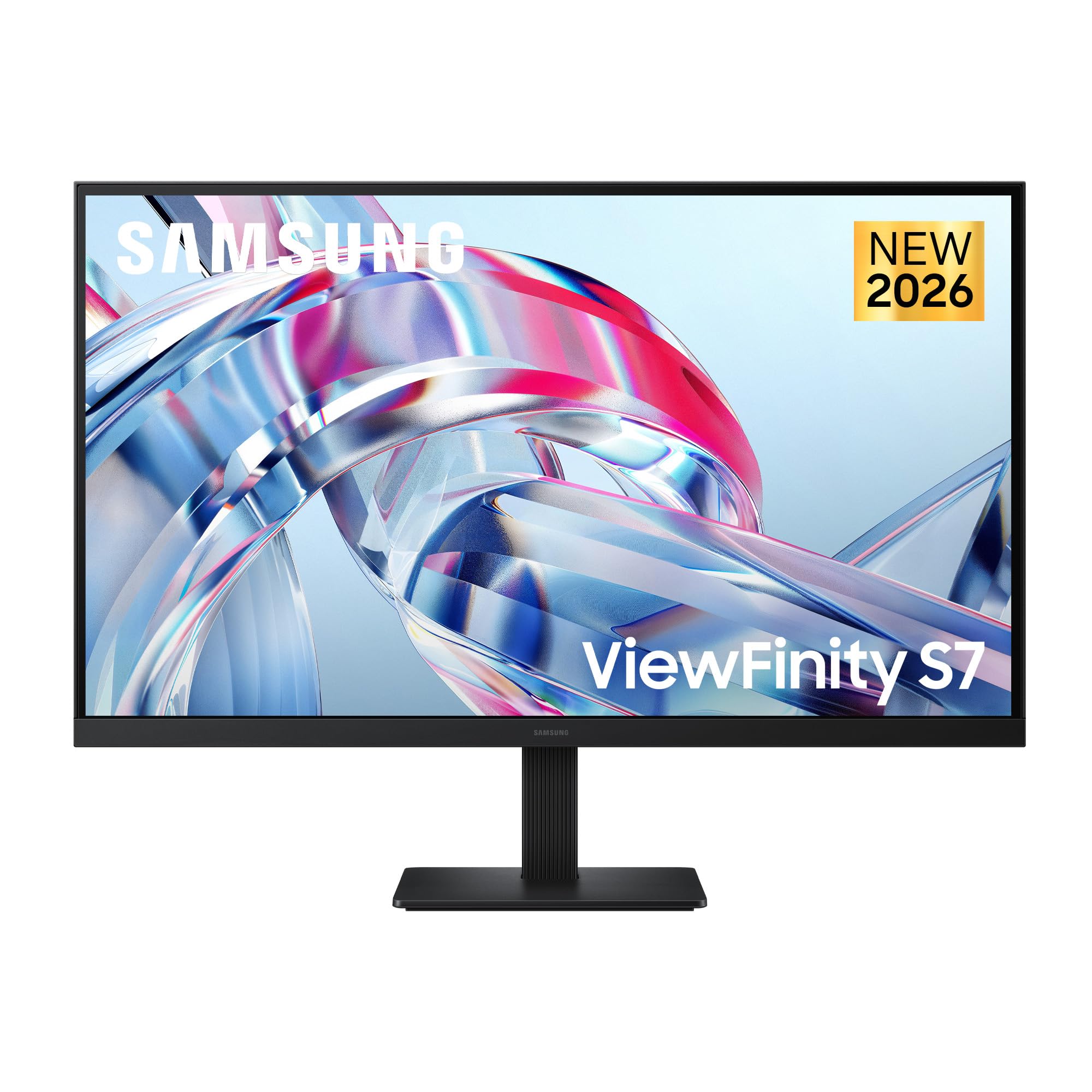 Samsung Monitor HRM ViewFinity S7 S70H (LS27H704EAUXEN), Flat, 27", 4K | 16:9, 4K UHD (3840 x 2160), HDR10, Modalità Eye Saver, Angolo di Visione 178°, Samsung Display Manager, HDMI, DP