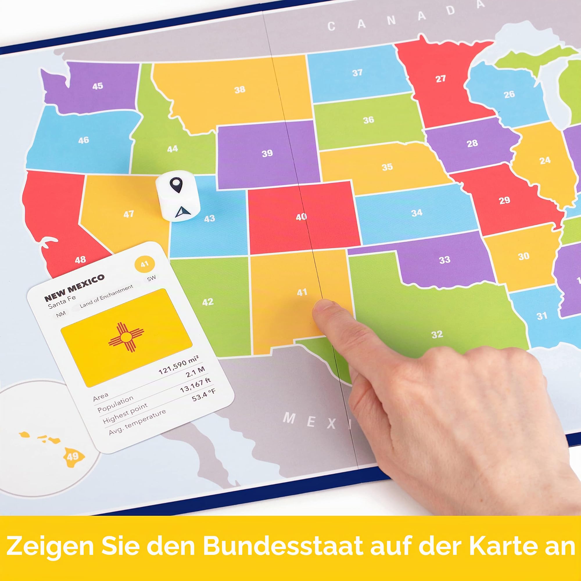 The World Game Das 50 Staaten Spiel
