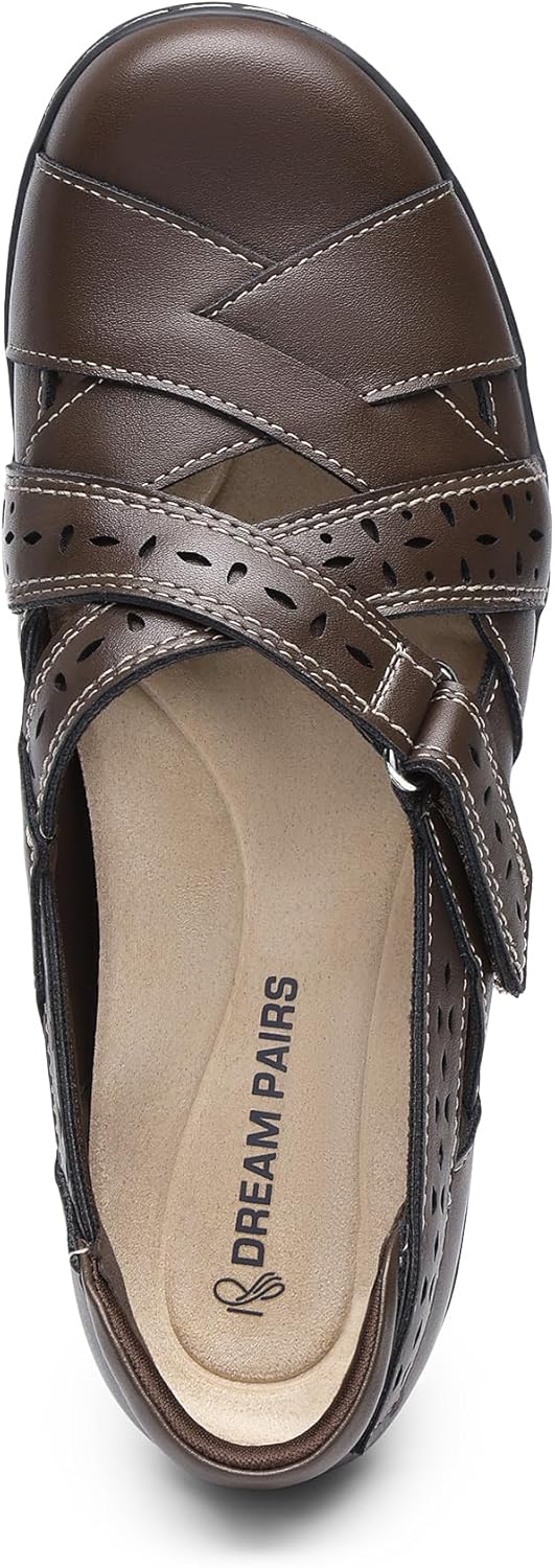 DREAM PAIRS Women's Loafers Slip On Comfortable Casual Walking Flats Work Shoes Closed Toe Sandals - Image 6