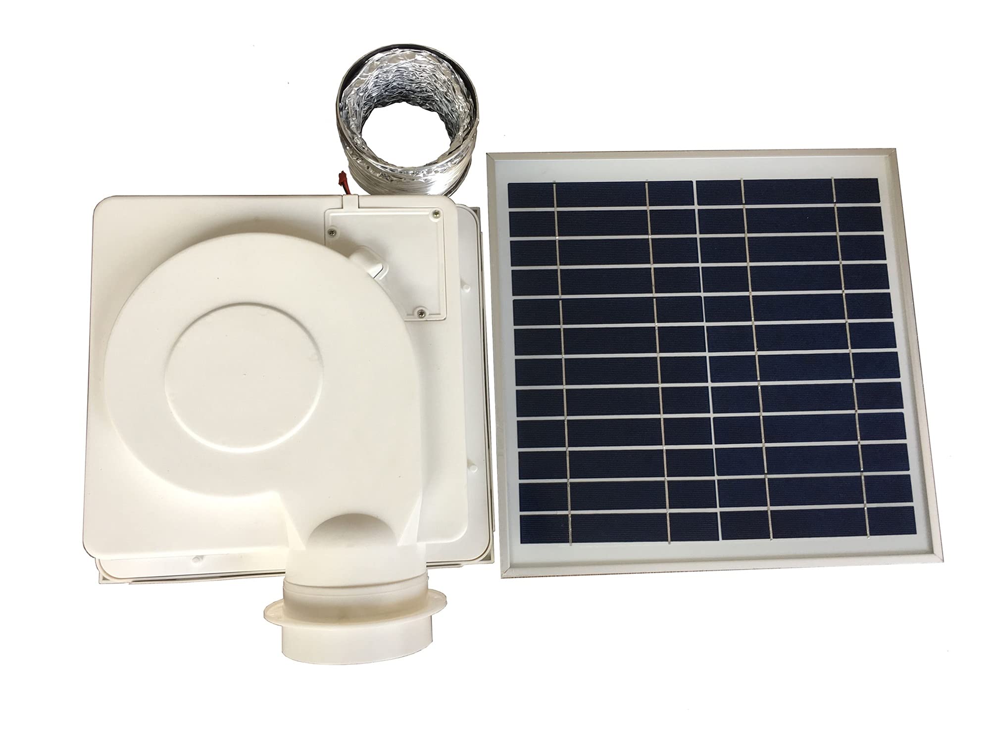 Ventilateur d'échappement solaire pour aérer la salle de bain écologique