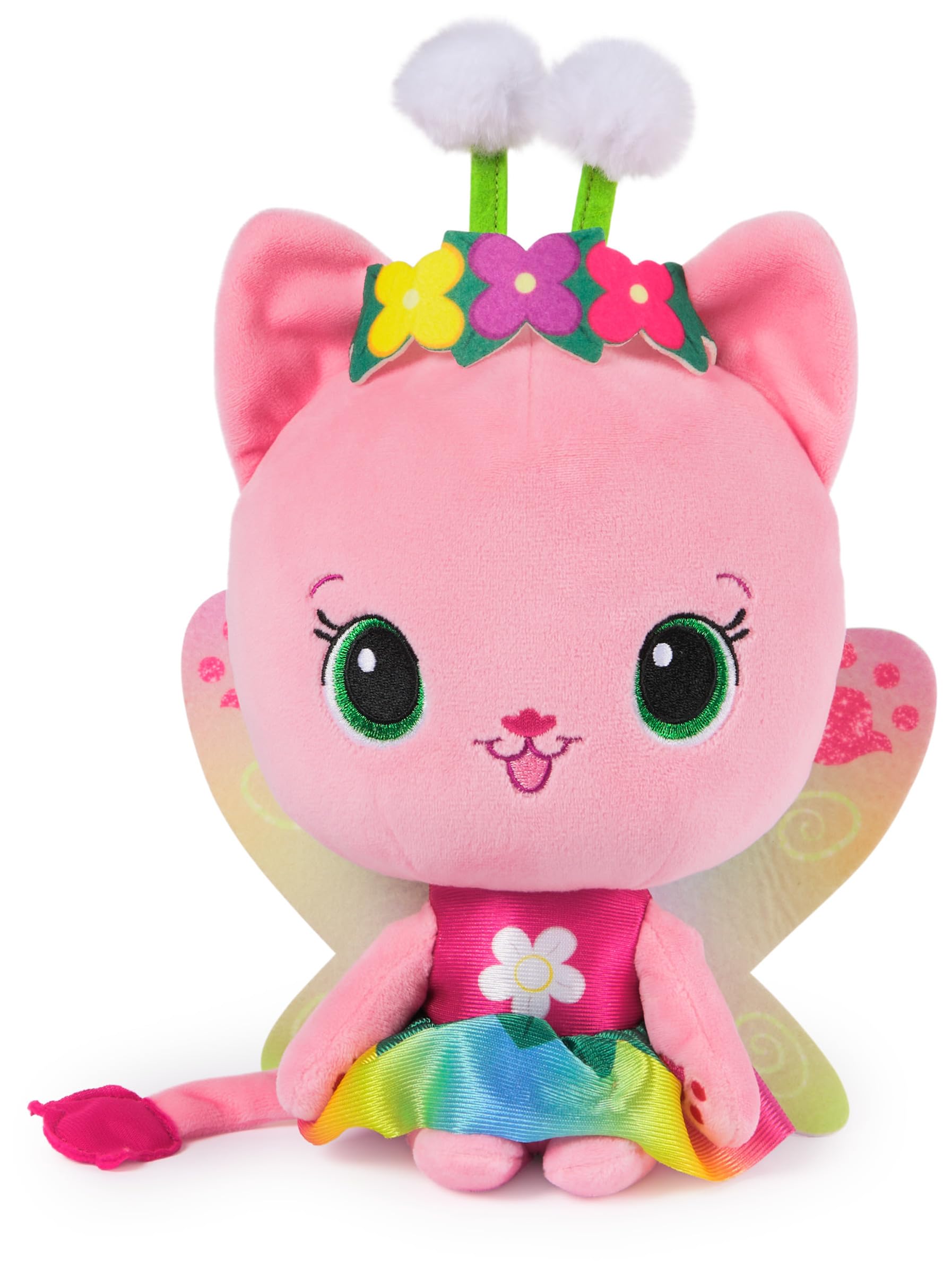 George Pink Gabby's Dollhouse Feature Kitty Plush