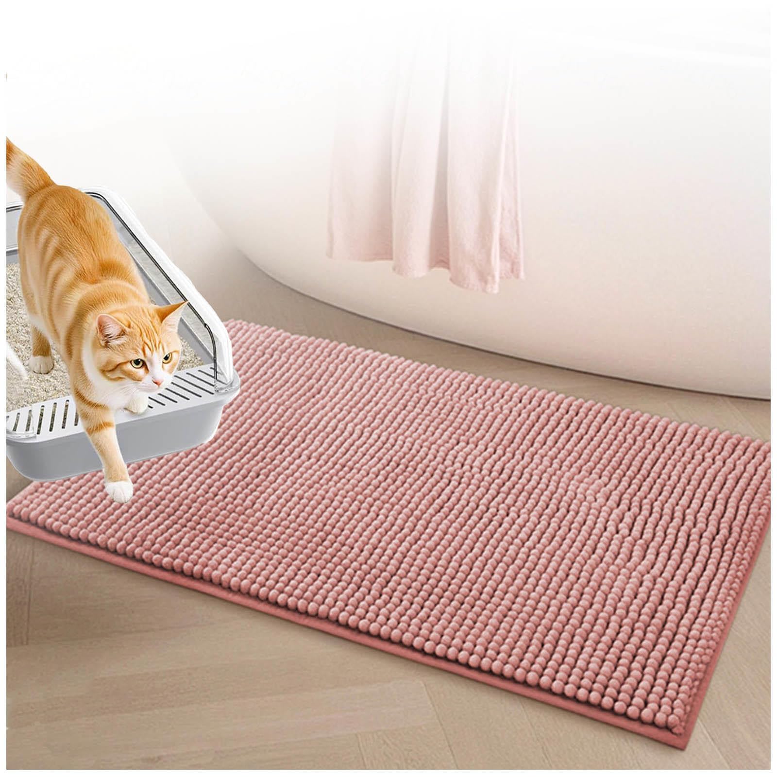 Matte Katzenklo 60x150cm, Katzenklo Matte Groß XXL Weich Saugfähige Katzenstreu Matte XXL Leicht Zu Reinigen