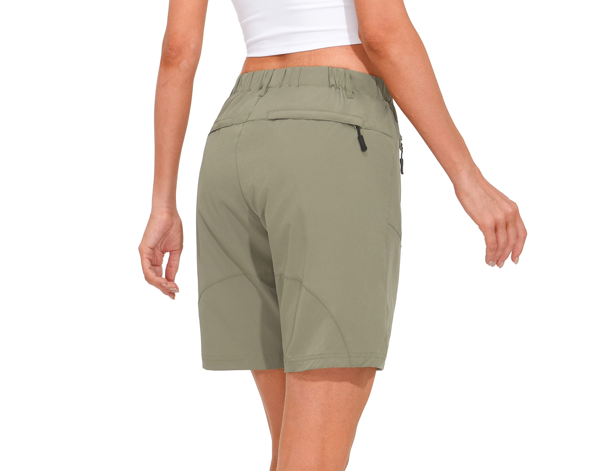 Little Donkey Andy Damen Leichte Schnelltrocknend Cargo Shorts Bermuda Stretch Kurze Hose für Wandern,Camping,Reisen,Golf