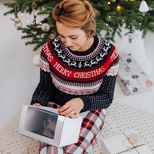 Miniatura 8 de Cajas de regalo plateadas con caja de exhibición para sombrero, marco de almacenamiento de sombreros para gorras de béisbol, sombrero de papá, gorra