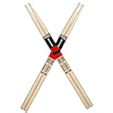 Drum Sticks, White Oak Drumstick, Drumsticks for Drums, Baquetas para Bateria, Drum Accessories for Drums, 5A Drumsticks (5A-White Oak-2Pairs)