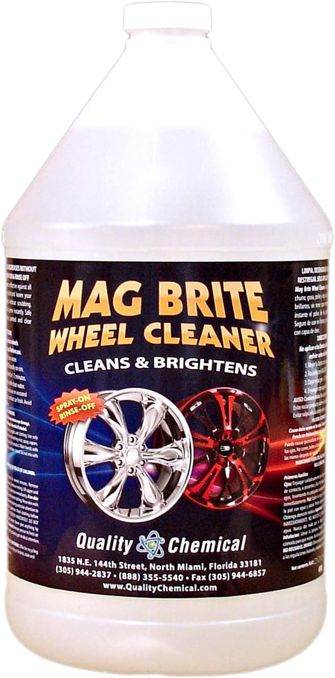 Quality Chemical Mag Brite/Acid Wheel and Rim Cleaner/Wheel