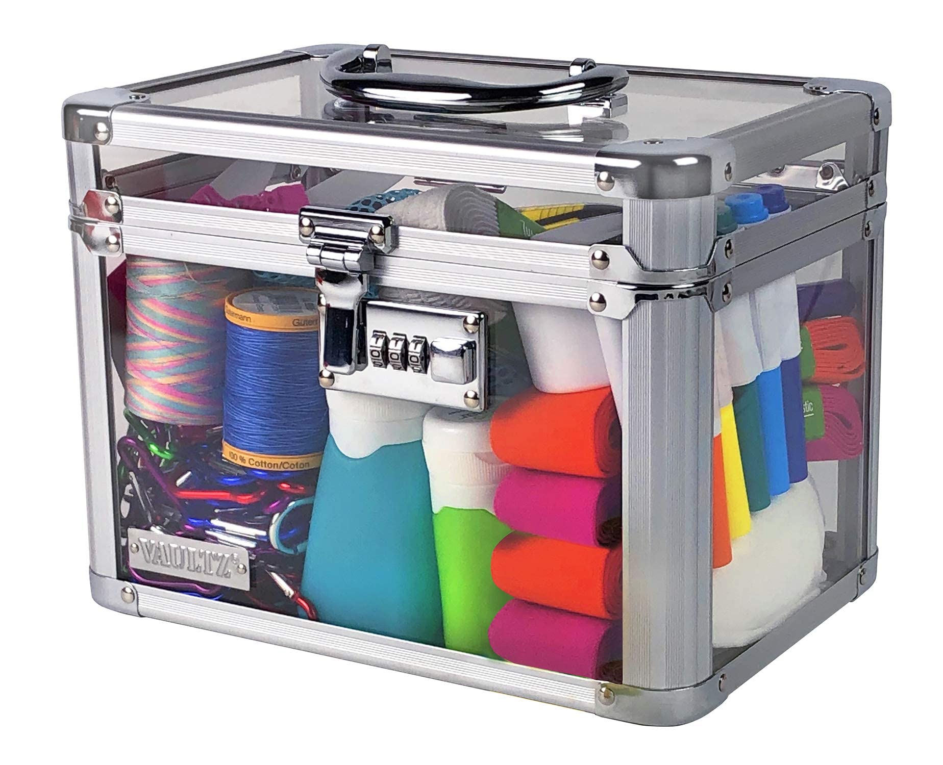 Buy Vaultz Combination Lock Box Pack of 1 10 x 7.25 x 7.75 Inch