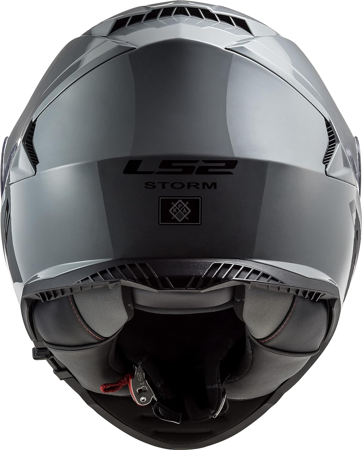LS2, Integraler Motorradhelm STORM II SOLID Nardo Grey, M