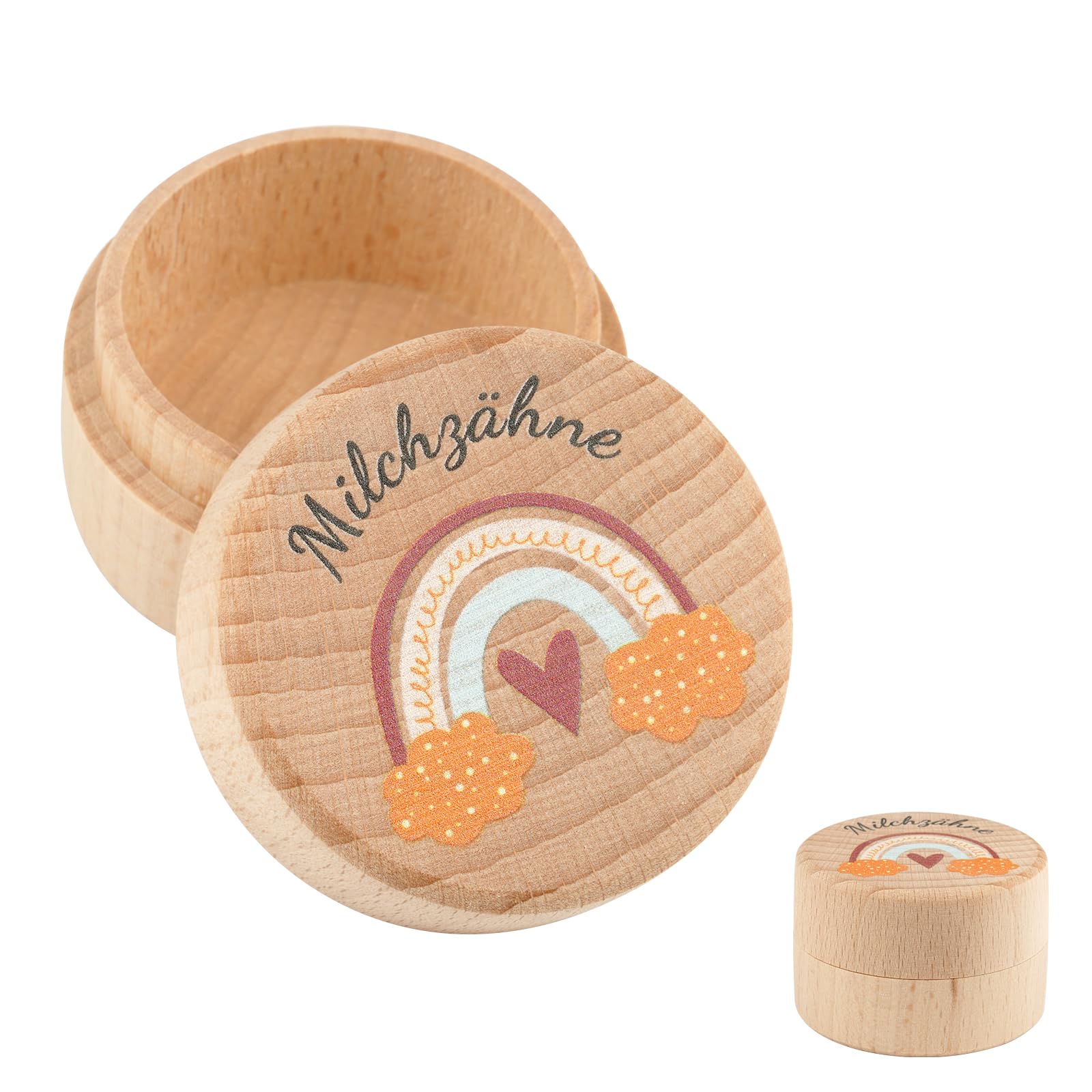 Zahndose Milchzähne für Jungen Mädchen Zahndose Milchzahndose Zahnbox Geschenkideen zu Taufe und Geburtstag Geschenke für Neue Eltern