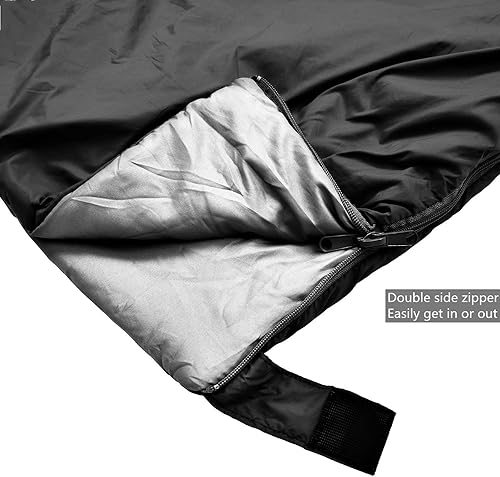 Miniatura 4 de AGEMORE Saco de dormir ultraligero para clima cálido, ligero, impermeable, compacto, para primavera, verano y otoño, 75 pulgadas de largo x 30