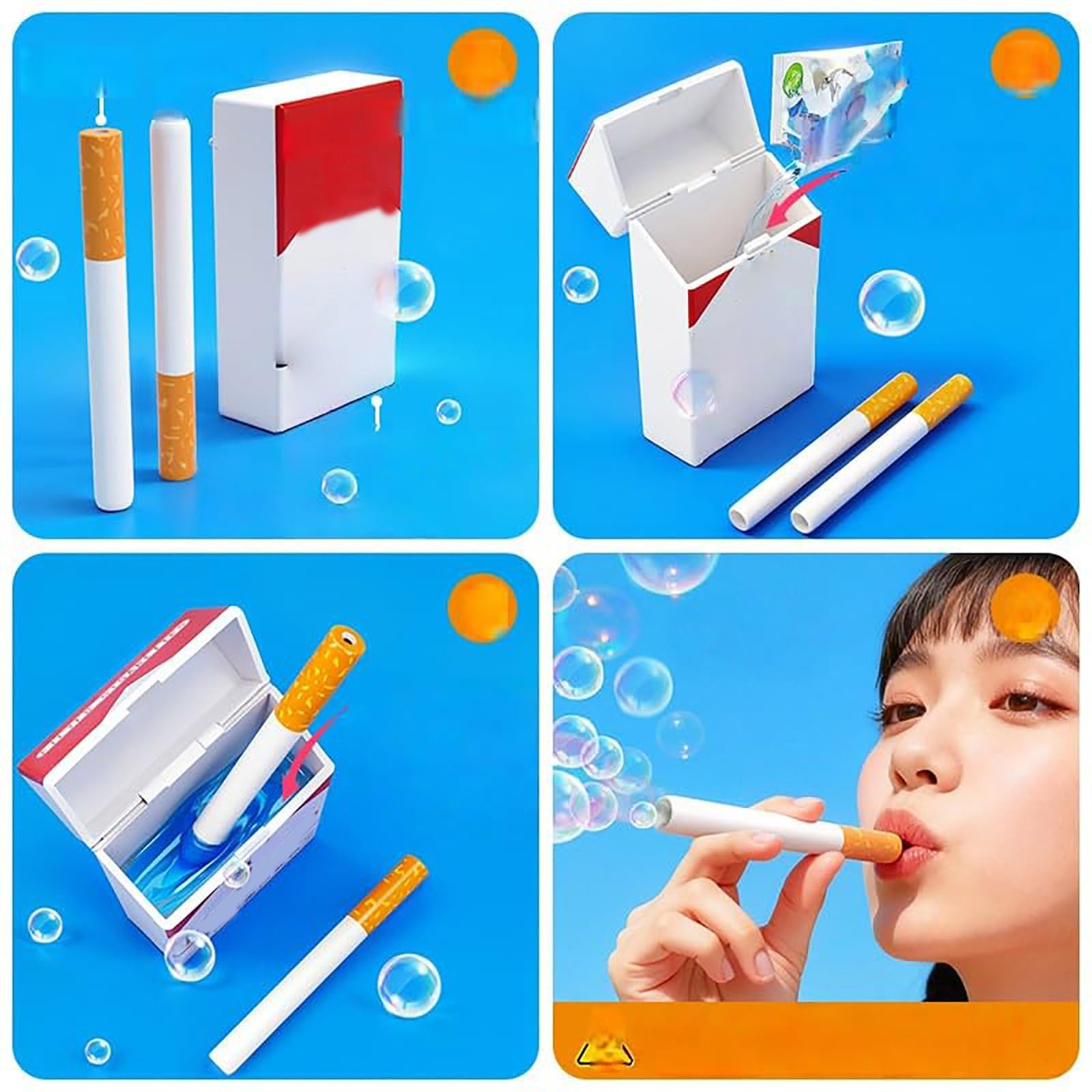 bubbles cigarette pack Amazon.com: Box Bubble Toy,Blowing Fake Bubbles Pack Blower Blow Sticks  Liquid Relaxation Birthday Christmas Party Gift,Funny Mini Bubble Box Stick  Toy for Men Women,Outdoor Bubble Makers Toys (A1) : Toys & Games
