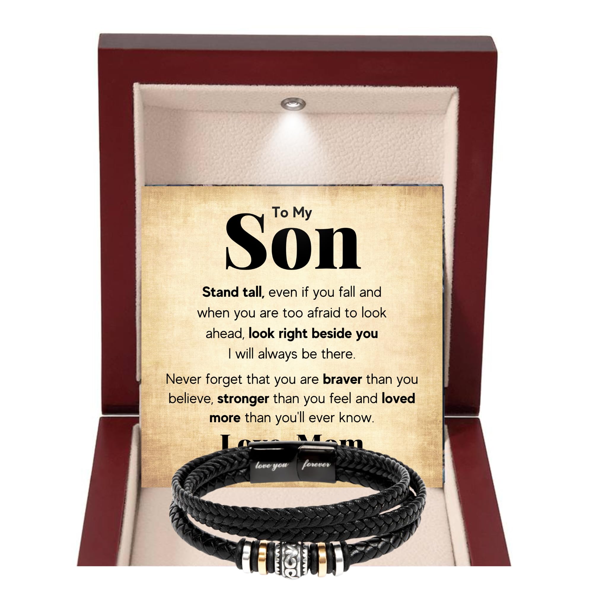 To My Son Bracelet