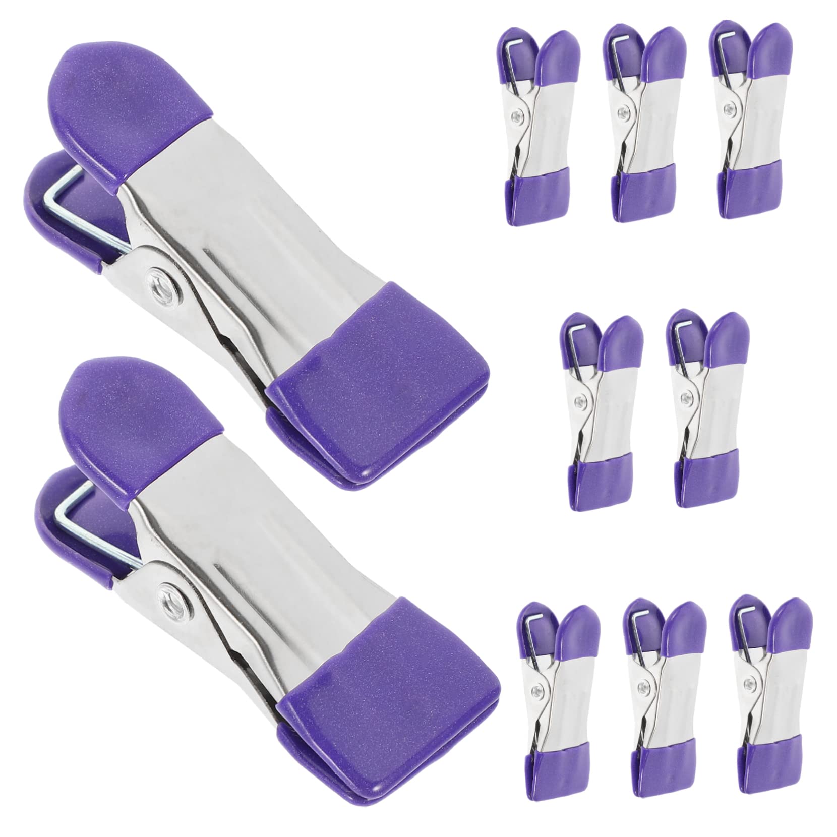 Alipis 3 Set Di Mollette Per Bucato Clip Per Sacchetti Di Snack Clip Per Confezioni Di Cibo Antivento Per Trapunte Domestiche Robuste Per Appendere Il Bucato 10 Pezzi*3