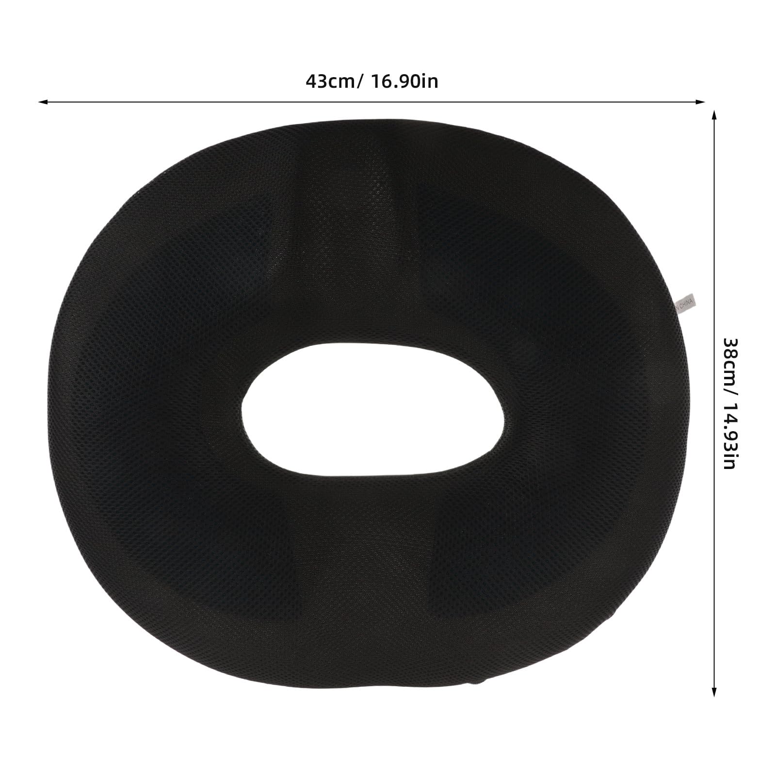 Artibetter Cuscino ergonomico a ciambella per alleviare emorroidi e coccige, cuscino in gel per sedia per coccige, sciatica, piaghe da decubito, gravidanza e recupero post-parto.