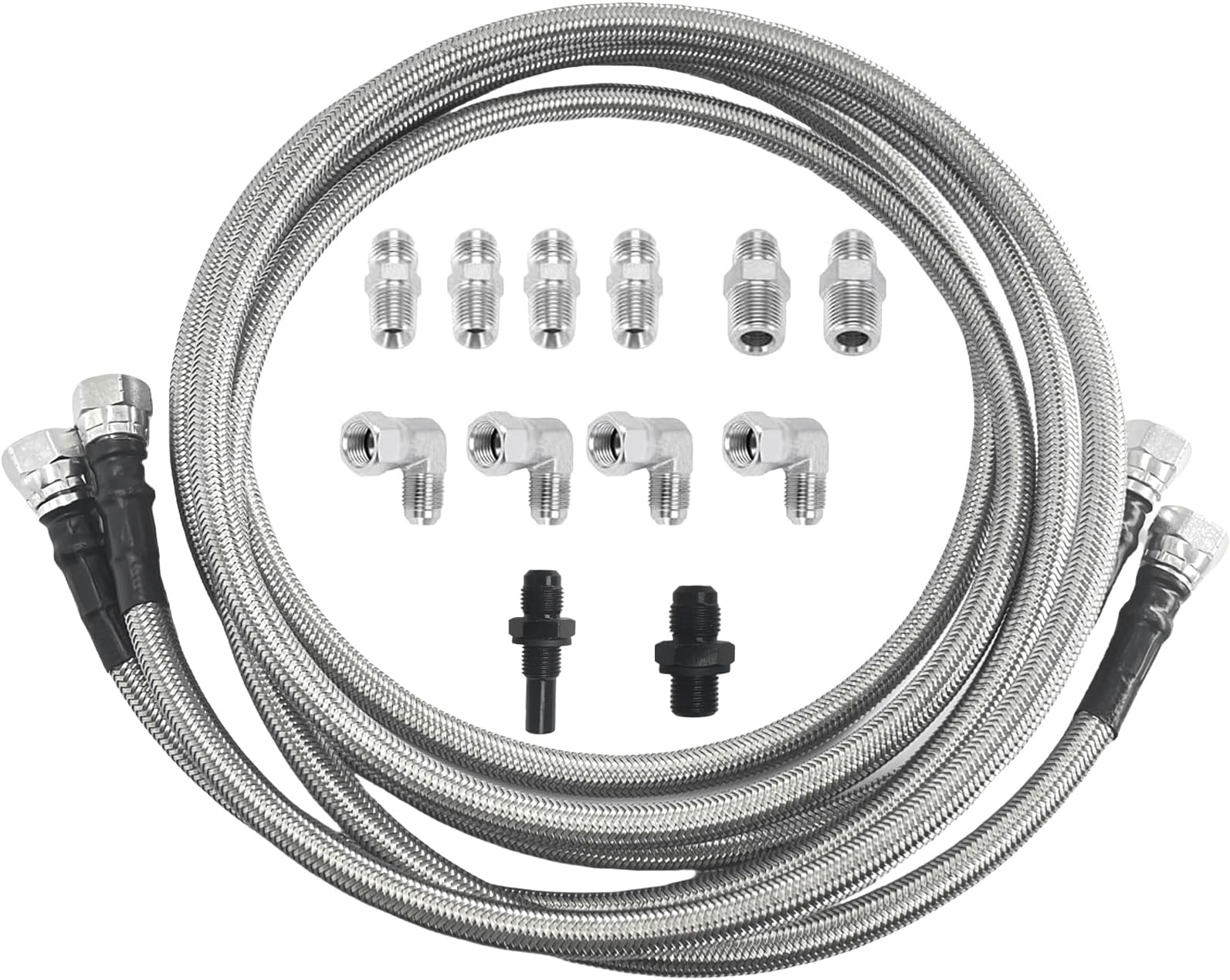 70Inch Transmission Cooler Hose Kit For GM Chevy 1996-2021 - View #8