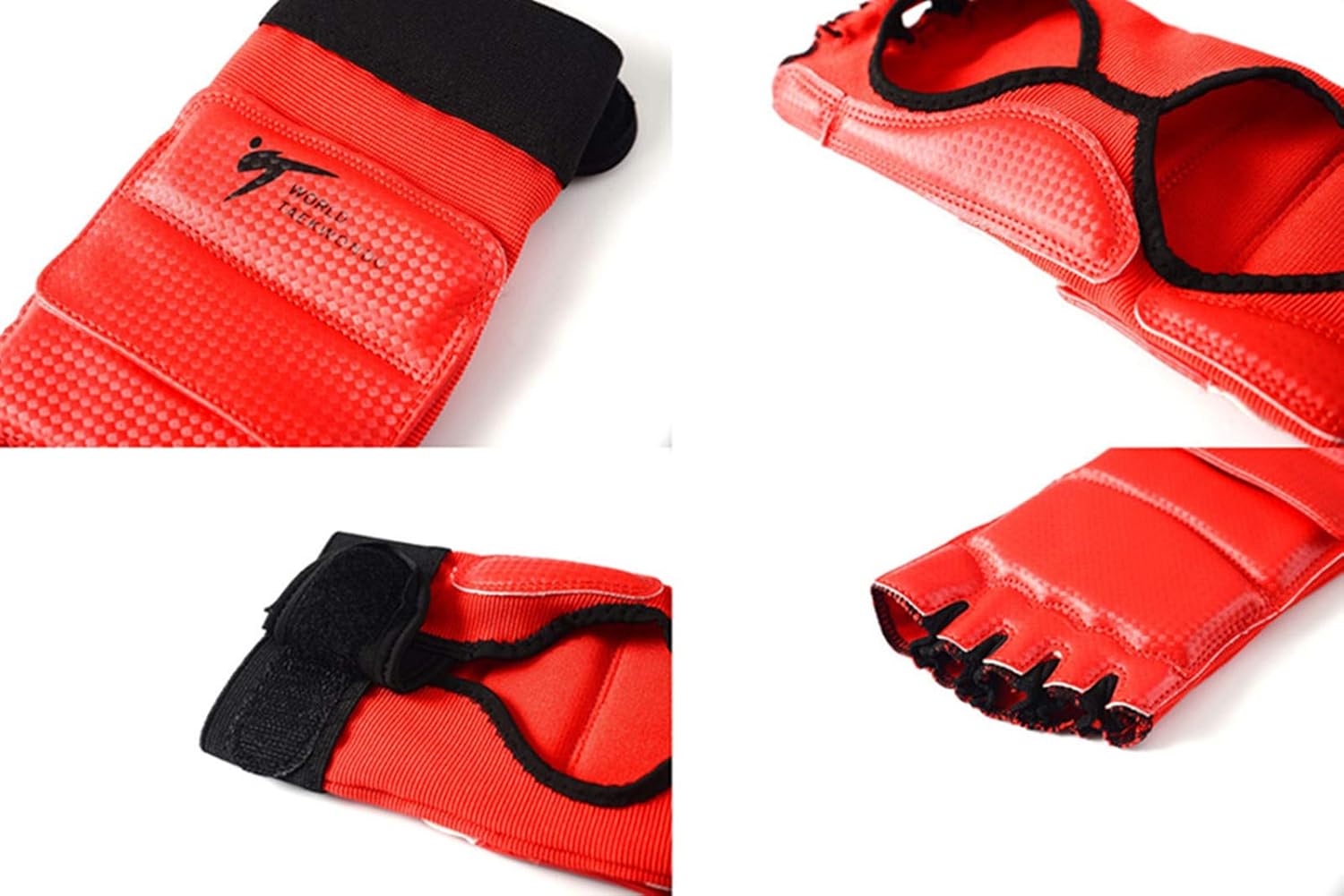 XRSRUN Taekwondo Sparring Foot Protector Gear Karate Boxing Training Foot Guards, Martial Arts Protective Foot Gear for Men Women Kids Kung Fu Punch Bag Kickboxing MMA : Sports & Outdoors