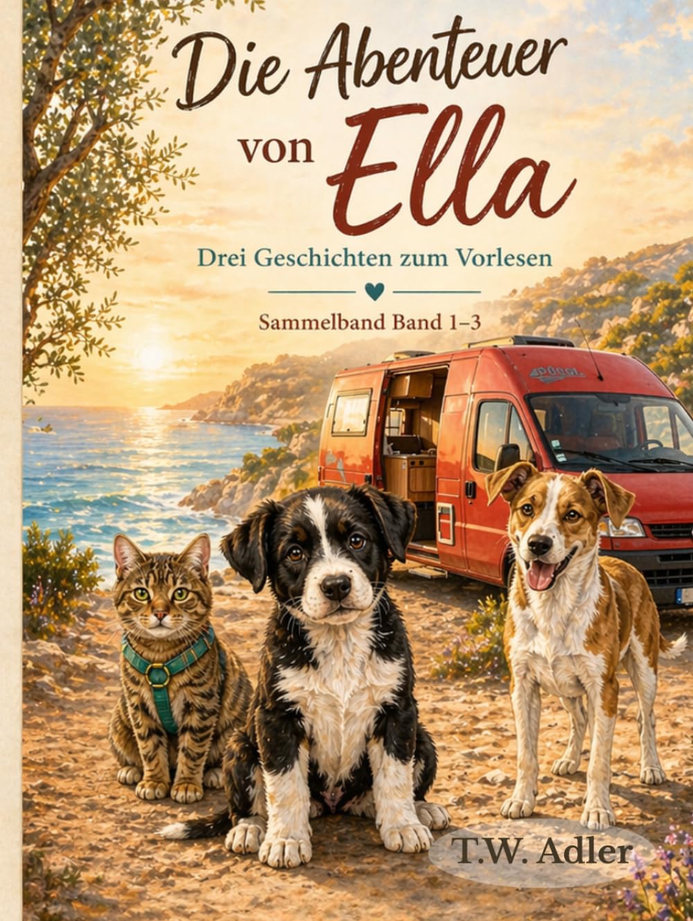 Die Abenteuer von Ella - Drei Geschichten zum Vorlesen – Sammelband Band 1–3: Ein liebevolles Kinderbuch über Freundschaft, kleine Abenteuer und das ... (Ella – Abenteuer des kleinen Hundes)