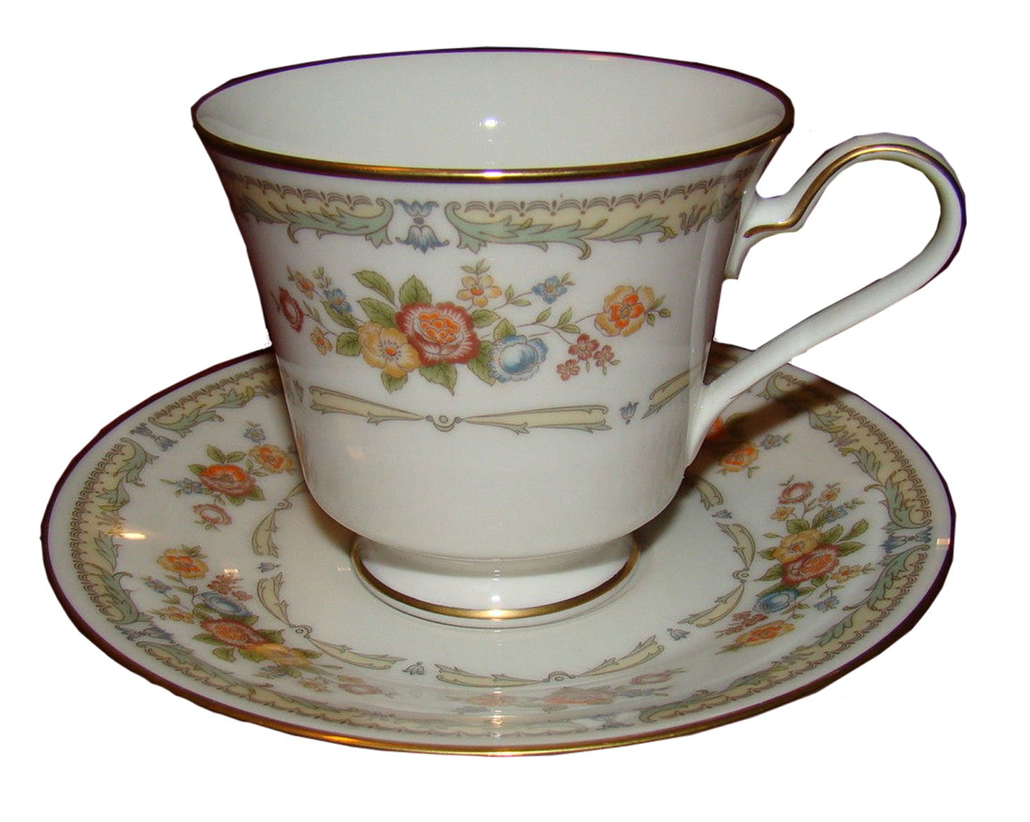 Amazon.com | Noritake - Homage 7236 - Cup & Saucer: Cup & Saucer Sets