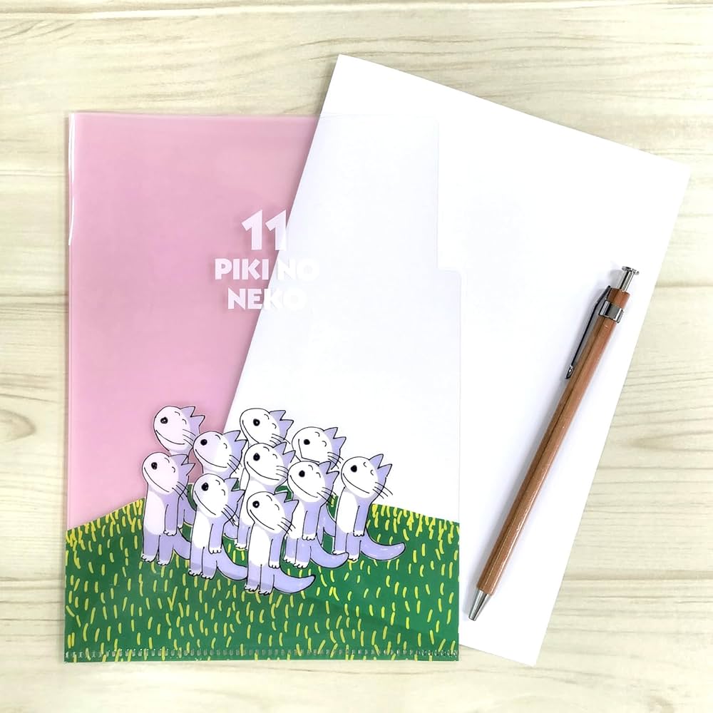 いのまたむつみ　クリアファイル　ねこ　３枚セット いのまたむつみ クリアファイル ねこ 3枚セット かわいい