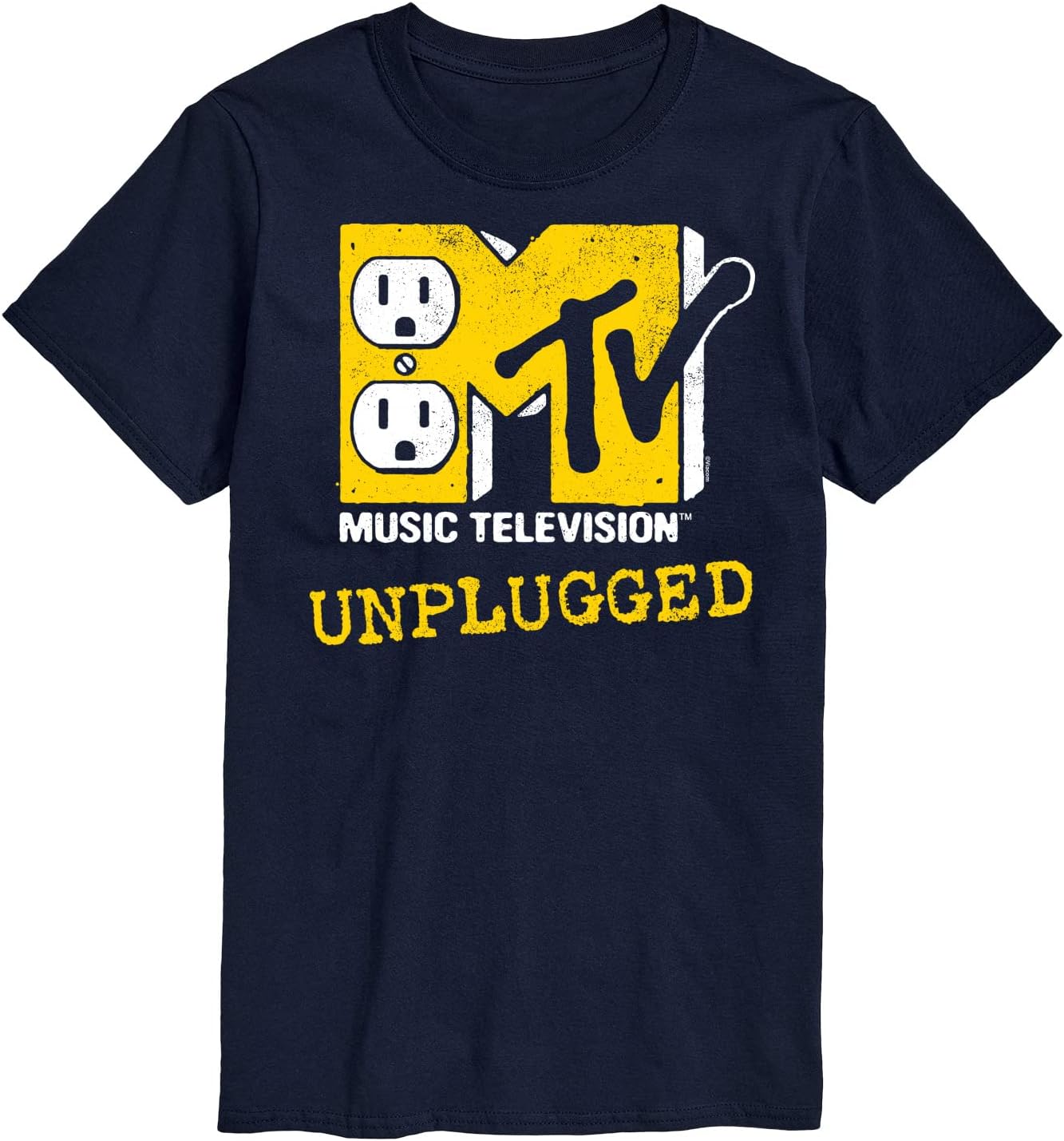 HYBRID APPARELMTV - MTV Unplugged - Men's Short Sleeve Graphic T-Shirt