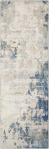 Miniatura 2 de Zacoo Alfombra de pasillo de 6 pies, antideslizante, alfombra de baño, lavable, estilo bohemio, oriental, resistente a las manchas, alfombra de